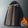 Men's Winter Cotton-padded Jackets for Middle-aged and Elderly Plus Plus Size Plus Velvet Cotton-padded Jackets for Men, Dad's Jackets, Thickened
