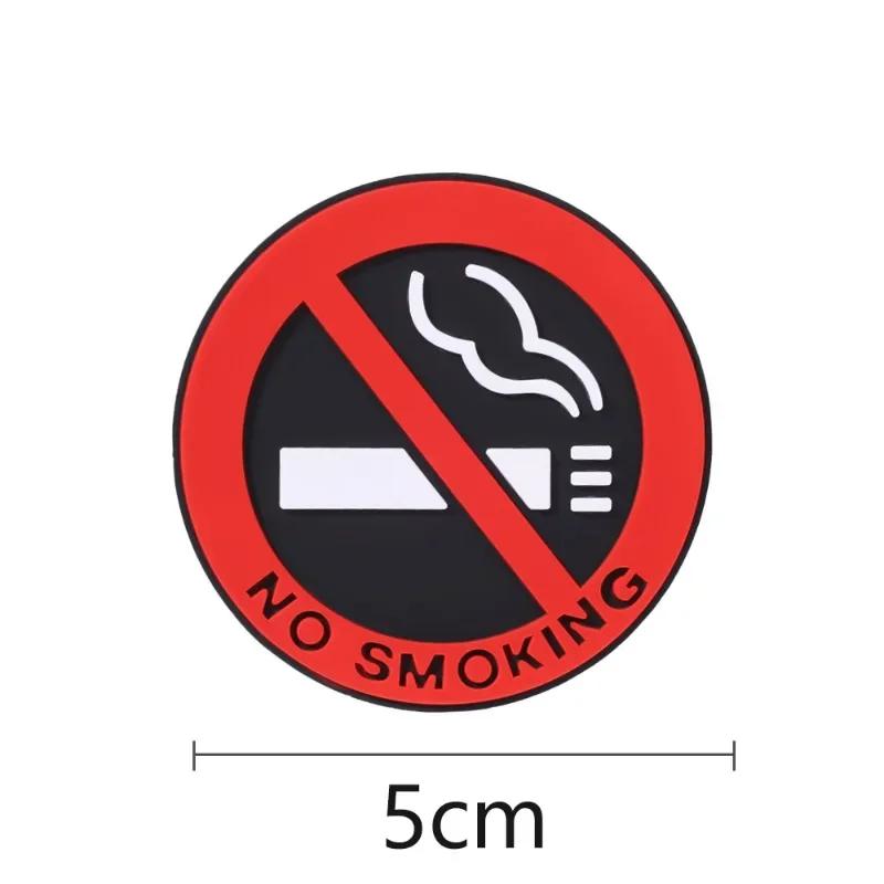 Universal Car Interior No Smoking Stickers Warning Logo Taxi Car Prevent Smoking Sign Sticker Home Wall No Smoking Sign Decal