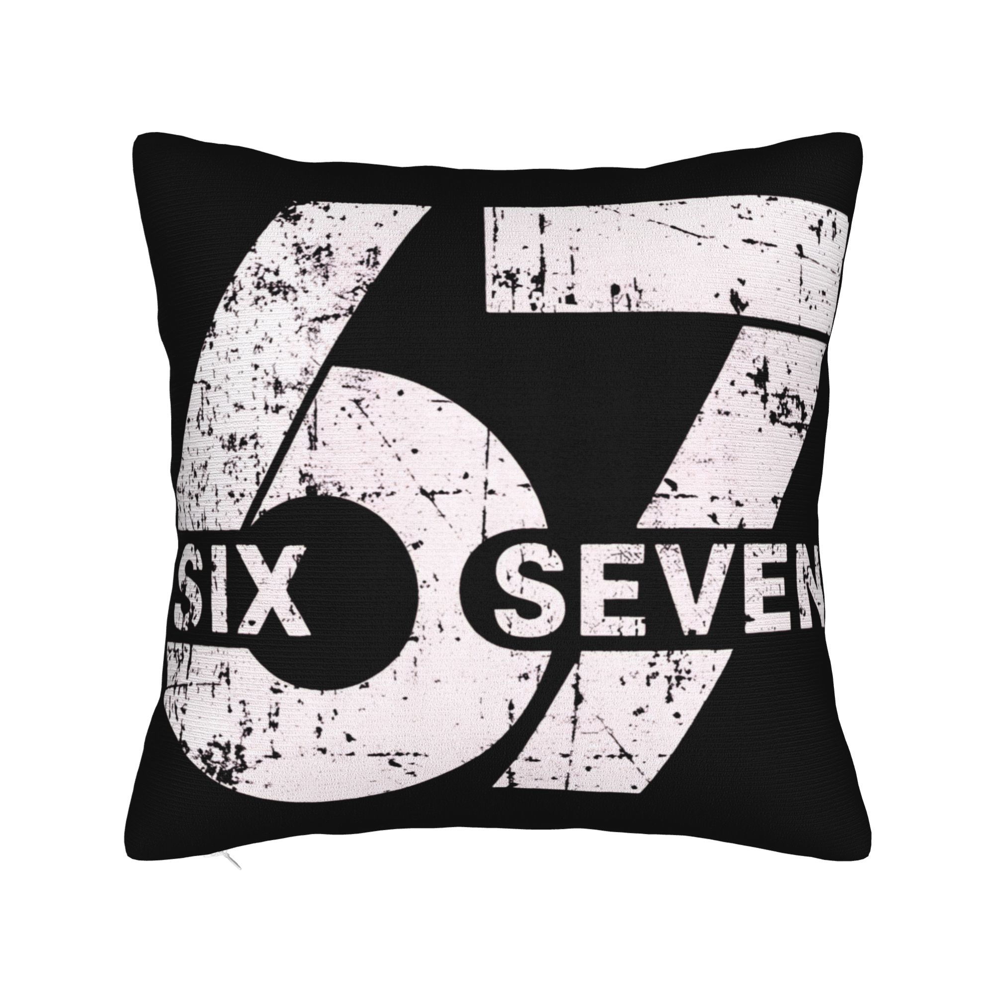 

Home Decoration 67 Six Seven 6-7 Funny Meme Italian Brainrot Pillowcase Accessories Pillow Cover Square Multi Size 12x12in 30X30cm