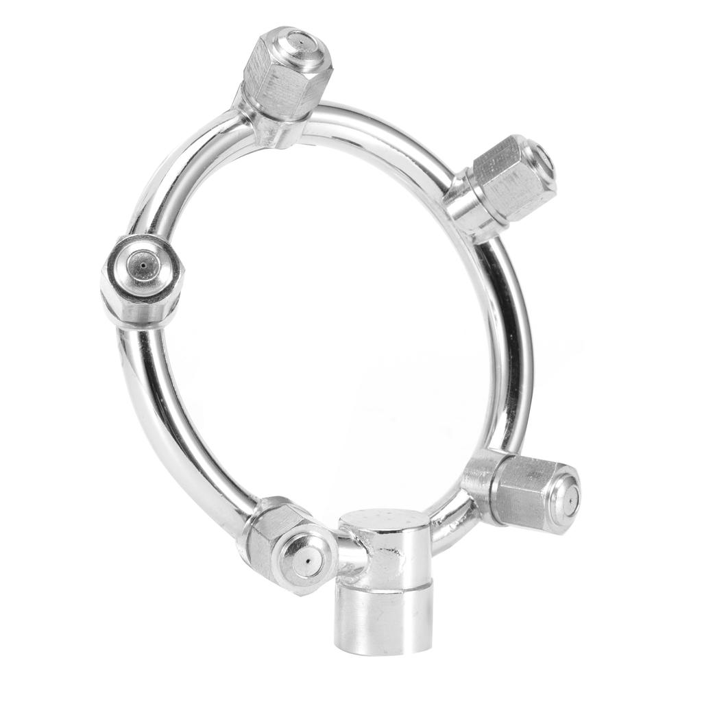 G1/4 Innvendig gjenge Dusdyse 5 Hoder Sirkulær Hage Fuktighetsskapende Rund Atomiseringsdyse