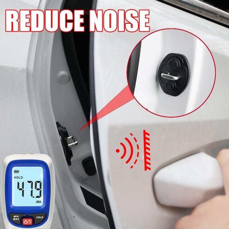 1~4pcs Car Door Shock Absorber Gasket Anti-collision Universal Mute Shock Absorber Protective Covers Car Door Latch Accessories