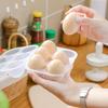 Portable Camping Eggs Boxes Carriers 6 Grid Eggs Holder Container Outdoor Camping Eggs Holder Storage Box Durable