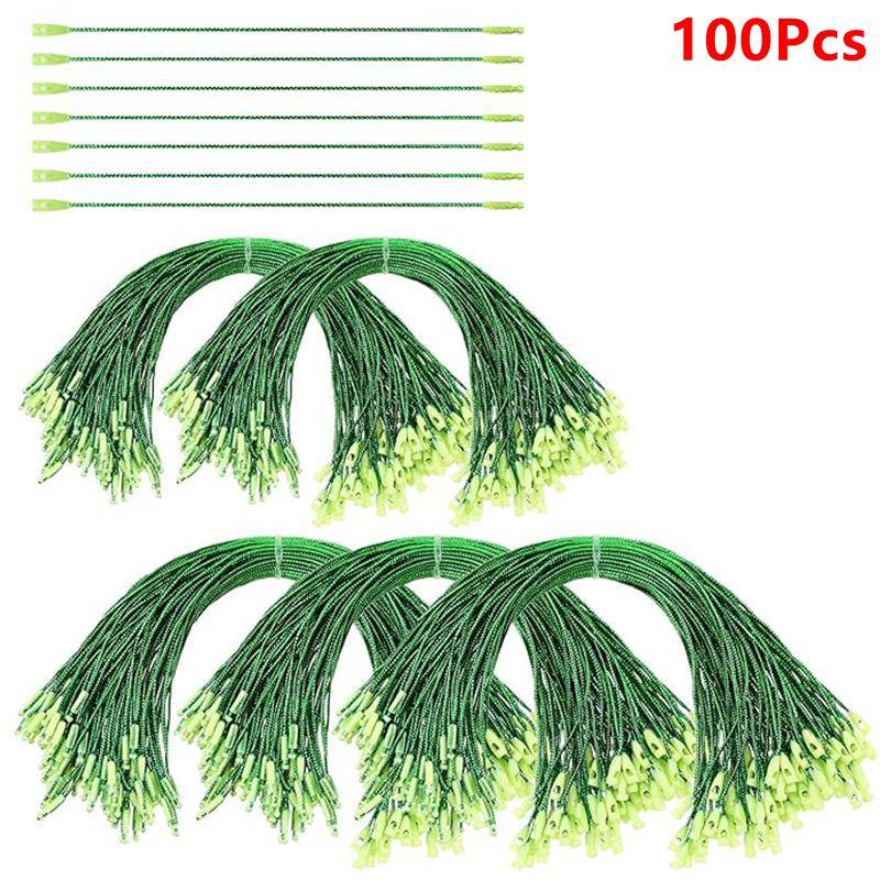 20cm 100Pcs Christmas Ball Strings Ropes Golden Ribbon Hooks for Christmas Tree Pendant Home Party New Year 2025 Decoration