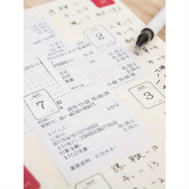 365pcs Calendar Series Stickers Decoration Scrapbooking Paper Stationery Sticker Scrapbook Supplies Laptop Cute Stickers