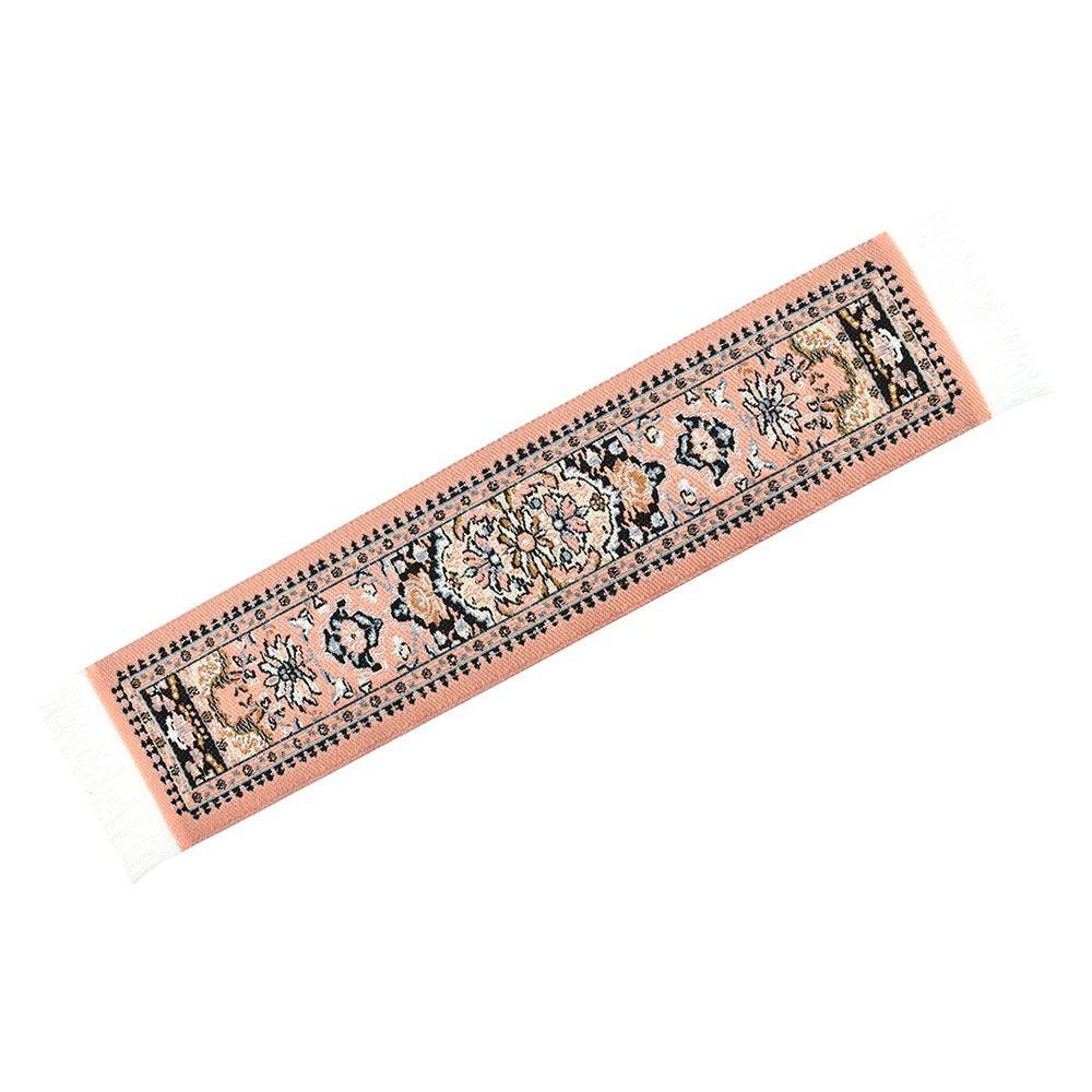 Multi-colored Miniature Woven Rug 1:12 Scale Mini Floor Coverings Doll House Tableflag  Dollhouse
