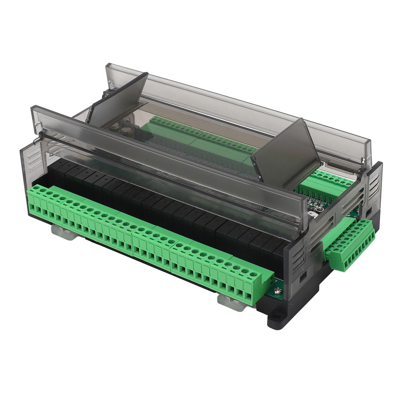 

DC24V 1A ПЛК Промислова плата керування FX3U56MR 32 Входи 24 Виходи Програмований логічний контролер 2