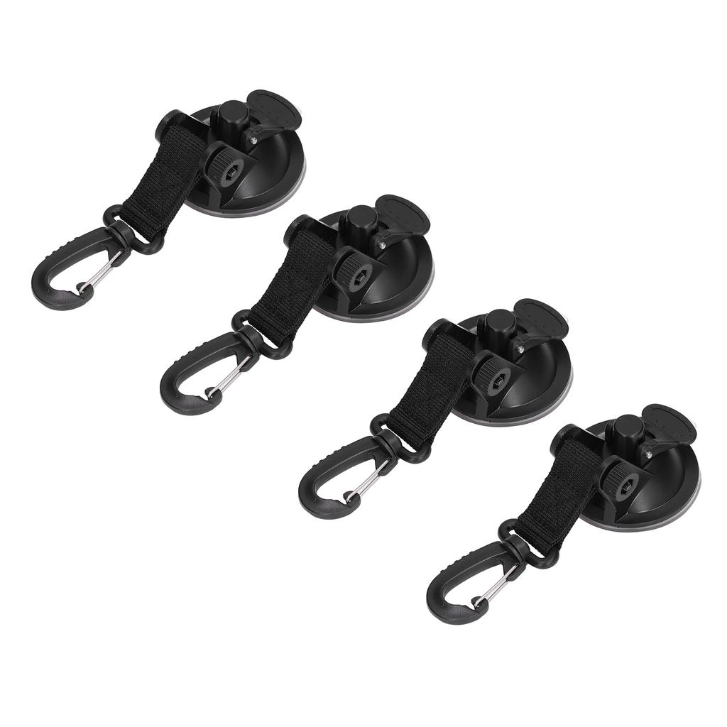4Pcs Suction Cup Anchor Portable High Strength Light Weight Car Outdoor Camping Tent Sucker