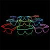 Óculos de Sol Clássicos de Fio para Festa Óculos Luminosos que Acendem Óculos Piscantes Óculos de LED Óculos Neon