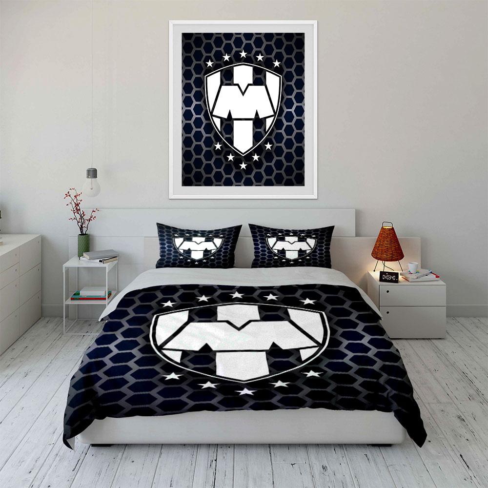 Hexagon Pattern Shield Bedding Bedding Duvet Cover Set Duvet Cover Pillowcases (1 * Duvet Cover 2 * Pillowcases, without duvet insert)