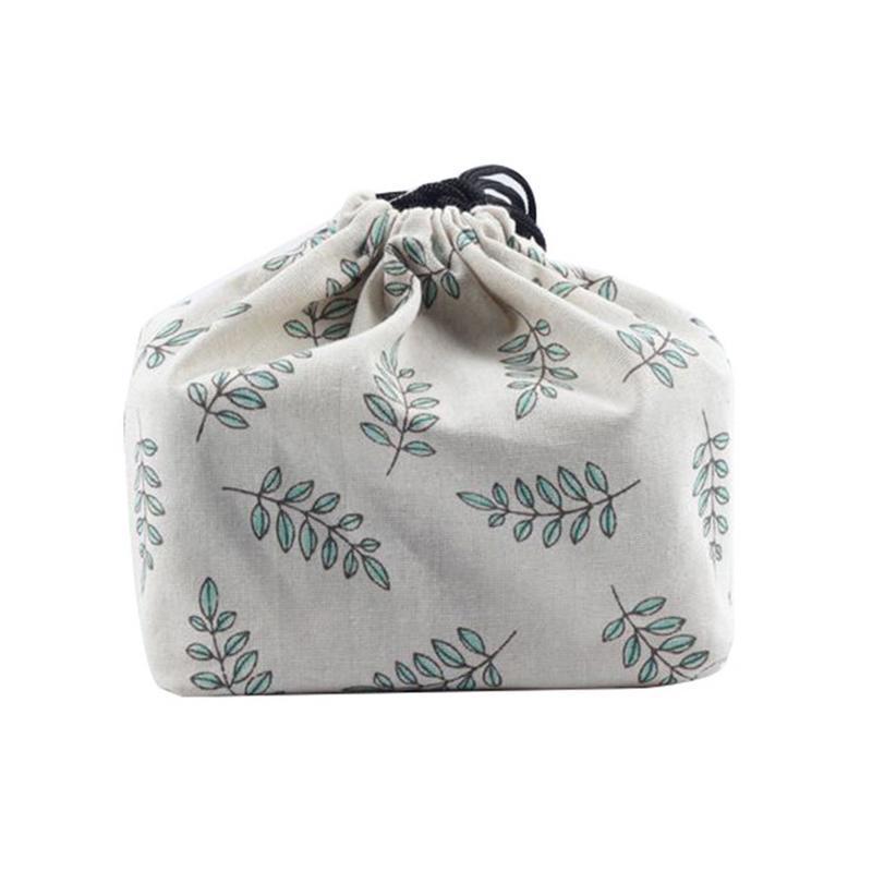 Portable Eco Japanese Style Lunch Box Bag Bento Tote Meal Eating Out Pouch B W0 Portable Eco Japanese Style Lunch Box Bag Bento Tote Meal Eating Out Pouch B W0