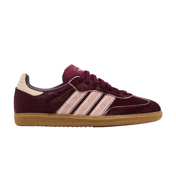 

adidas Samba OG Бордовый Песочный Слоистый Пони (Женский) 35.5