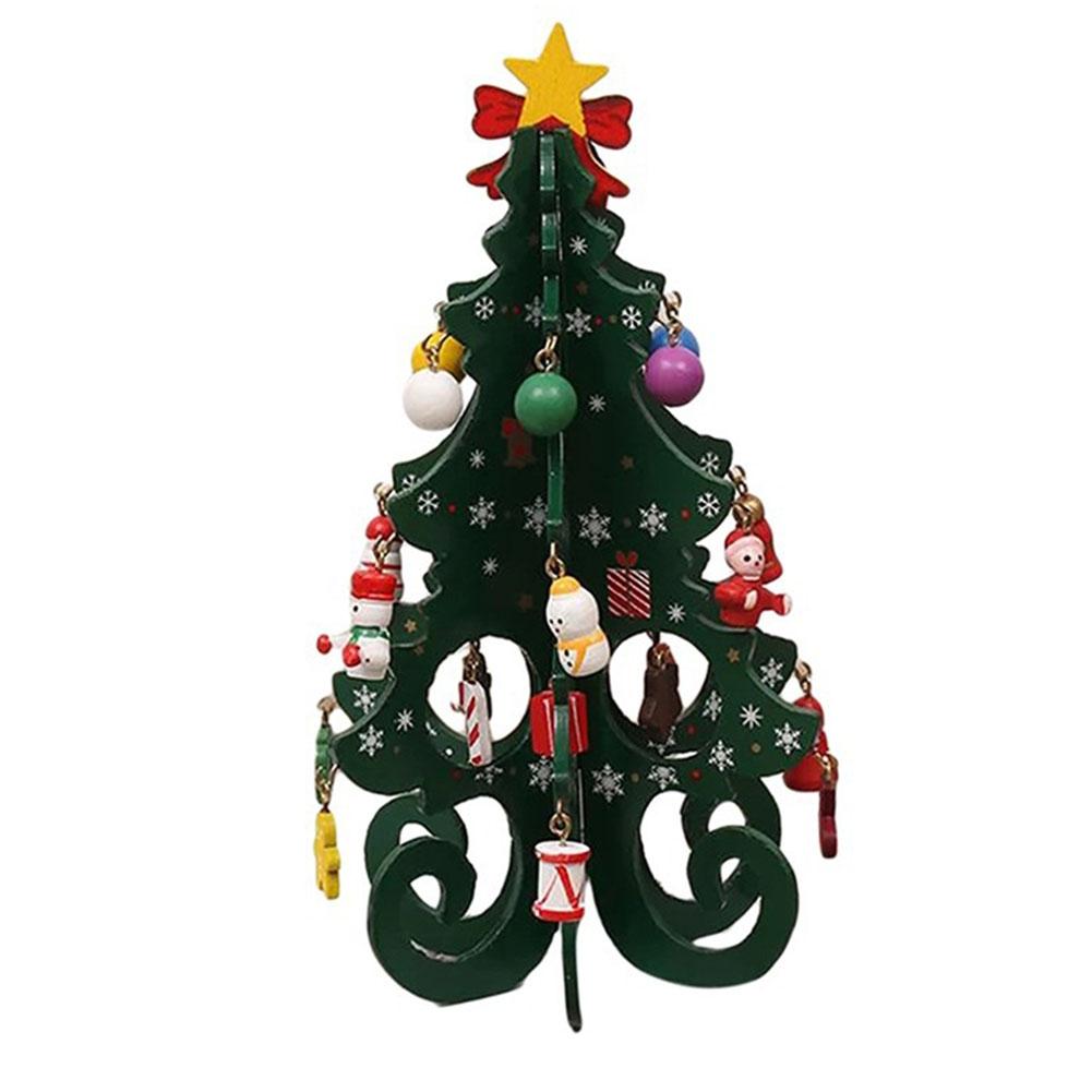 Box Packing Christmas Tree Fiberboard Table Decorations