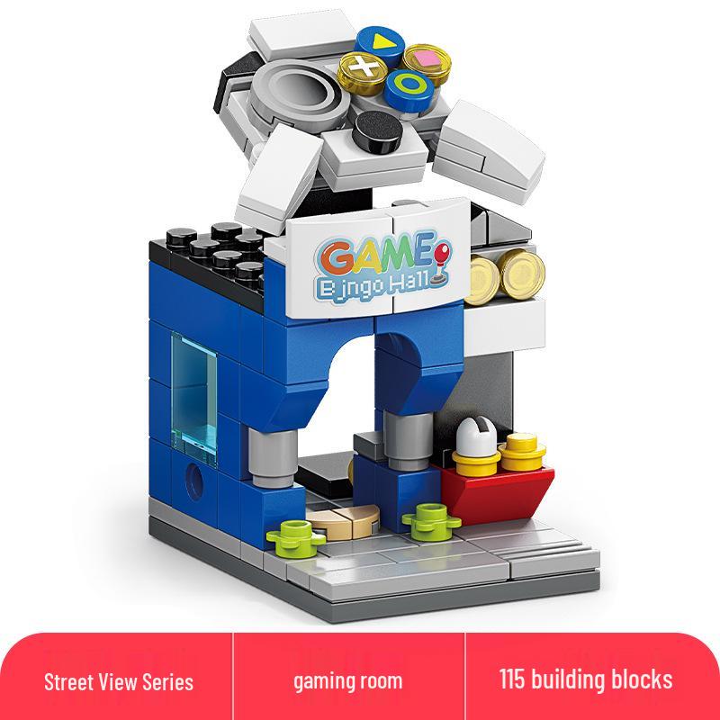 Lele Brothers Compatible Building Blocks: Educational Interlocking House Model for Kids