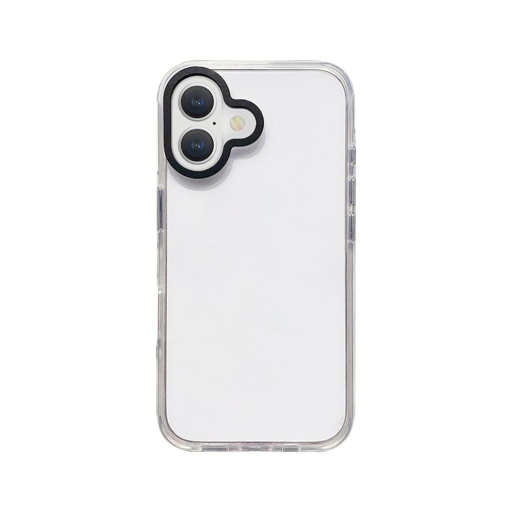 Applicable to Apple 11Plus Wolverine transparent mobile phone case, new premium light luxury matte lens anti-drop  case