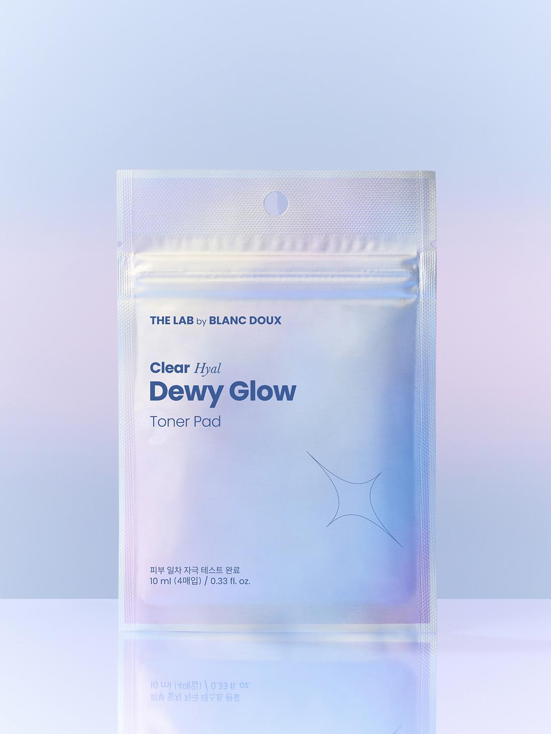 Пэды-тонер The Lab by Blanc Doux Clear Hyal Glow (4 штуки) 1ea