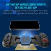 Stretchable Game Controller Wireless Charging Hall Effect Joystick Bluetooth-compatible Phone Gamepad with Cooling Fan