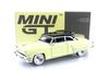 TrueScale Miniatures MINI GT Maßstab 1/64 1954 Lincoln Capri, Premiergelb, Linkslenker, Fertigmodell