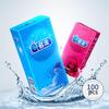 MingLiu 100 Pcs Box Natural Latex Smooth Extra Lubricated Contraception Penis Sleeve Sex Toys