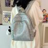 Mini backpack niche Japanese Korean version lightweight small schoolbag printed college style simple girl small backpack