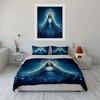 Celestial-Inspired Decorative Art Set  Kid'S And Adults' Bedroom Decor, Exquisite Three-Piece Bedding Set Gift