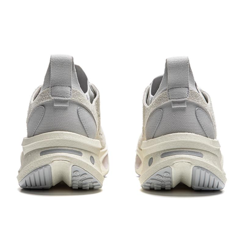 Li Ning Feidian CRC Trend Sports Lifestyle Shoes Unisex Shoes Off-White Antarctic-Gray AZGU043-8