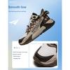 Li Ning Kids Mountain Comfortable Soft Non-Slip Wear-Resistant Mid-Top Outdoor Shoes Kids Shoes Brown Gray YKEU014-1