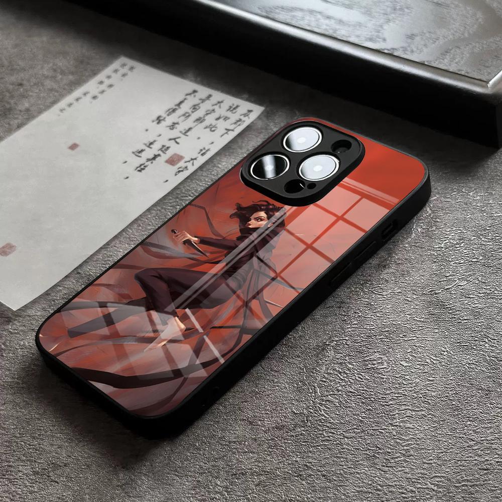 

Mistborn Trilogy Vin Phone Case For IPhone 16 Pro Max 15 Plus 14 Pro 12 11 13 Mini X XR XS Max 8 7 Plus SE Glass Cover iPhone12 ProMax