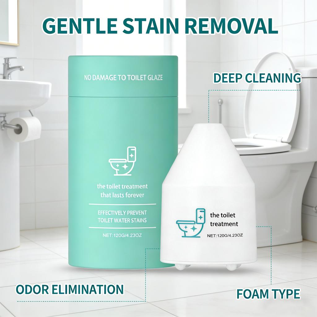 Toilet Cleaner Fresh Air Eliminate Odors Remove Dirt and Water Stains Odor Remover Toilet Bowl Cleaner Foam Release Type 120g