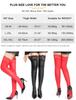 Plus Size with Silicone Lace PU Cool Queen Socks for [comeondear] Women's Stockings, 3L-5L, Stoppers, & Over-the-Knee Stockings, Style,