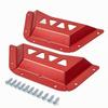 2 Pieces Front Door Panel Pocket Space-Saving Hardware Easy-to-Install