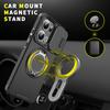KEYSION 360° Ring Stand Phone Case for OPPO Reno13 Pro 5G Slide Camera Protection Magnetic Shockproof Cover for OPPO Reno13 F 5G