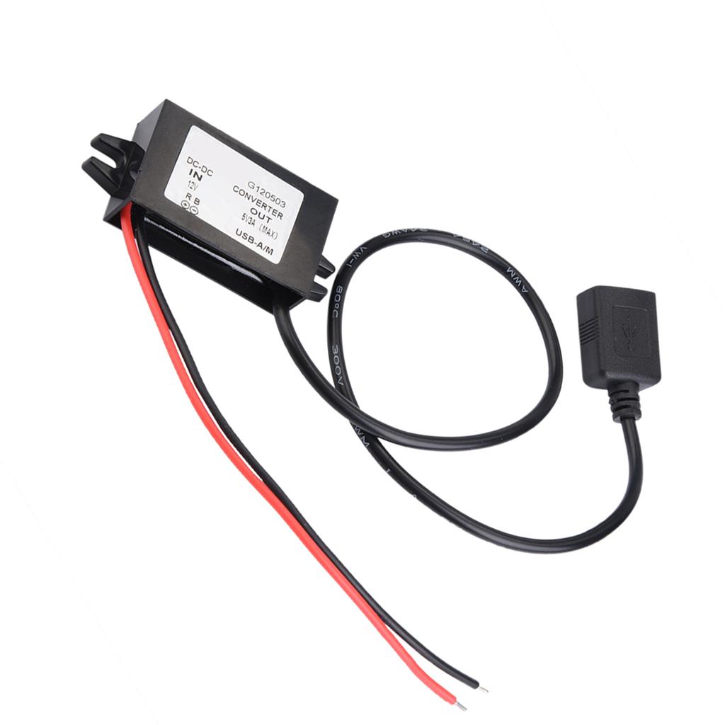 5V 3A USB Converter Power Supply Module Waterproof and Dustproof Protector for LED Screen MP3 MP4