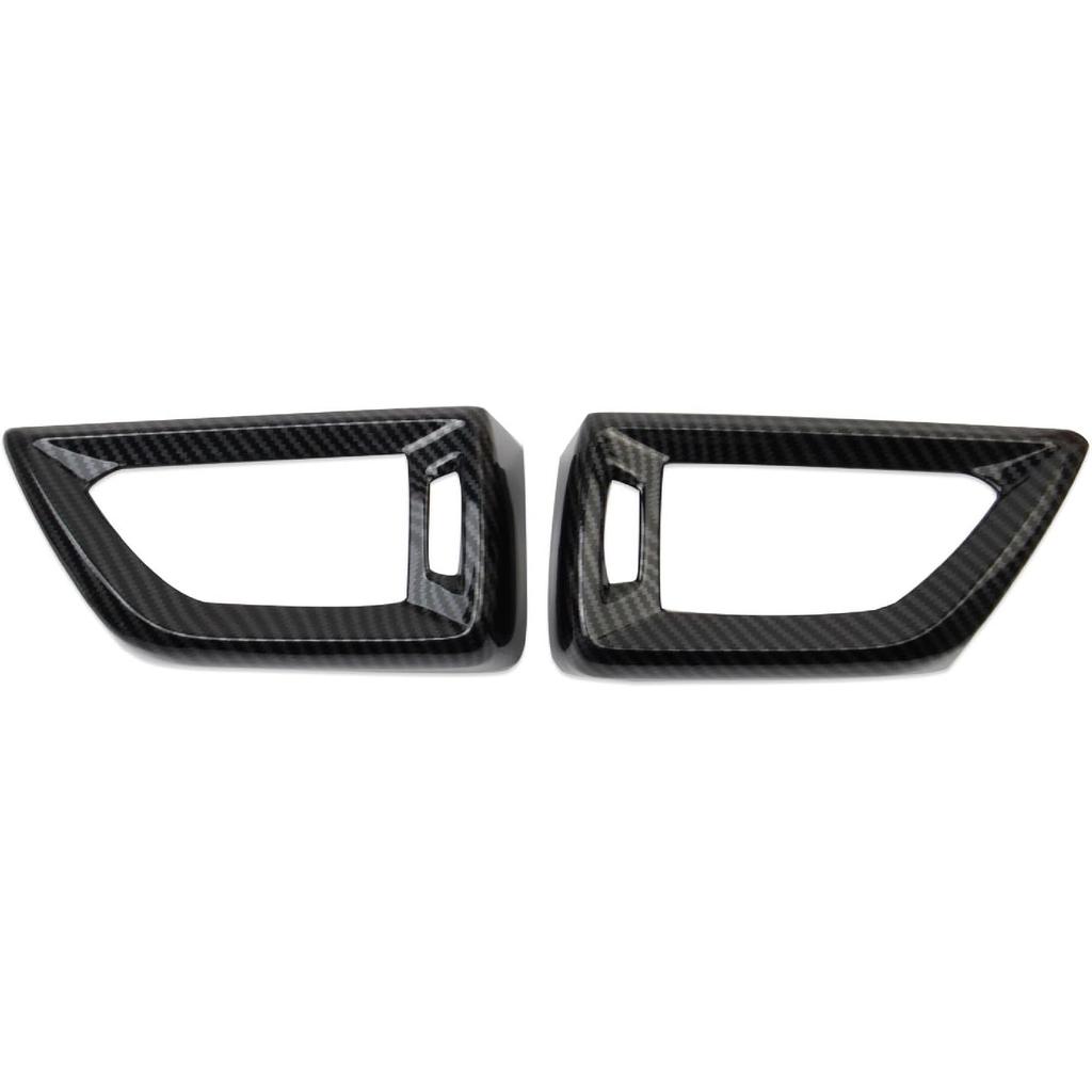 crosselec Carbon Fiber Style Dashboard Side Air Outlet AC Vent Cover Trim Accessories for 2019-2025 Acura RDX