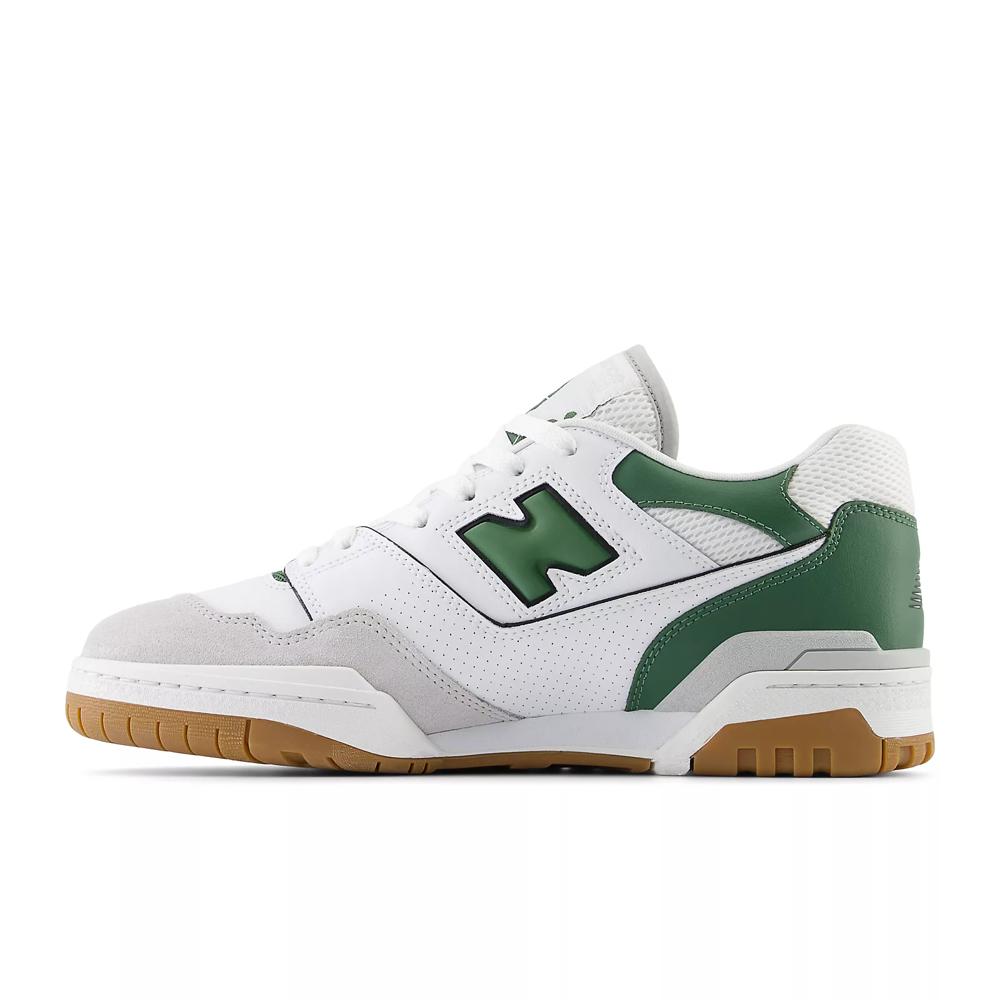 Sneakers New Balance White/Green/Grey Version 550
