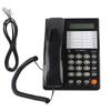 Hjem Hotell Kablet Kablet Skrivebord Vegg Telefon Kontor Fasttelefon Svart DTMFFSK