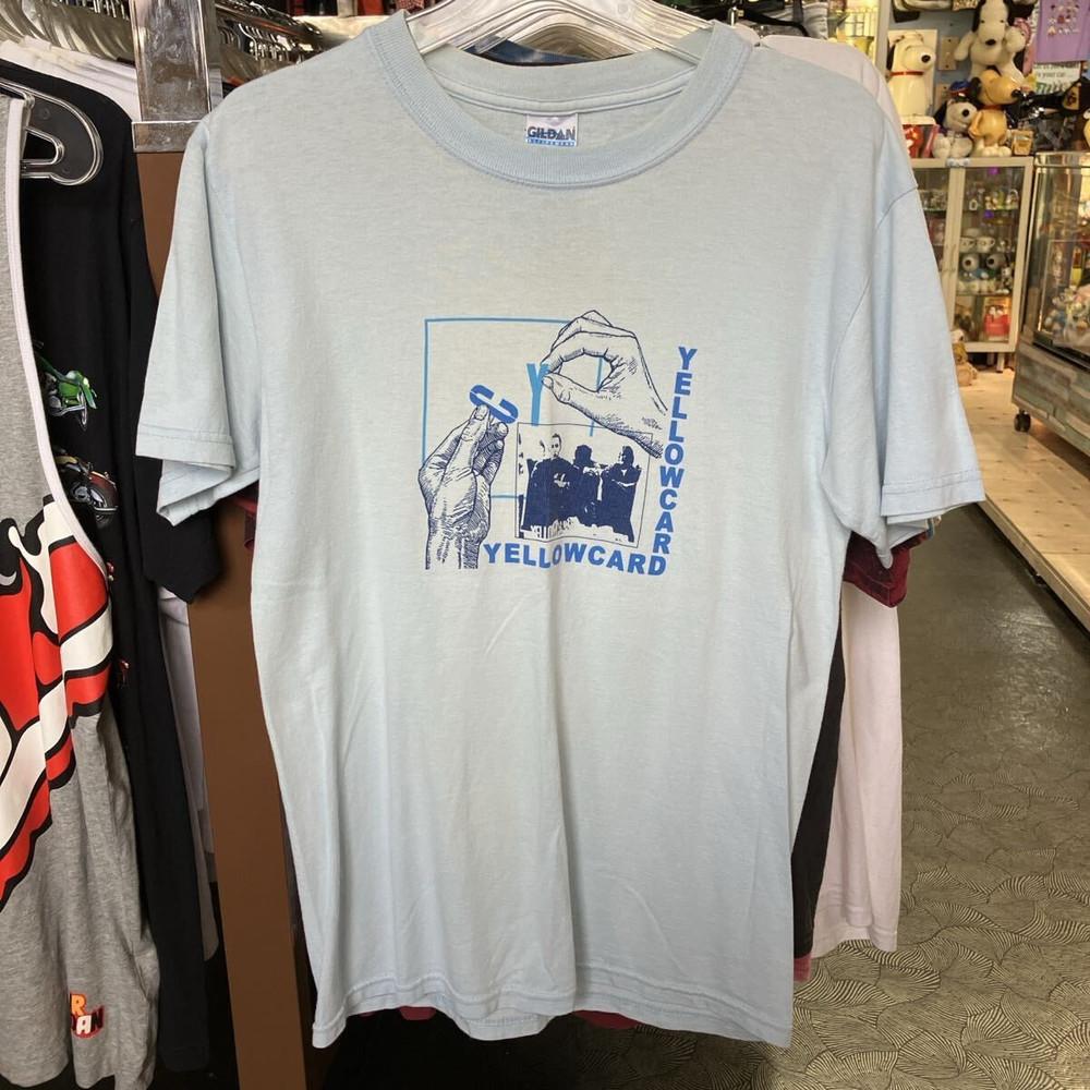 Short Sleeve Yellowcard Light Blue Cotton All Sizes Unisex Shirt SG954 Unisex T-Shirt XXL