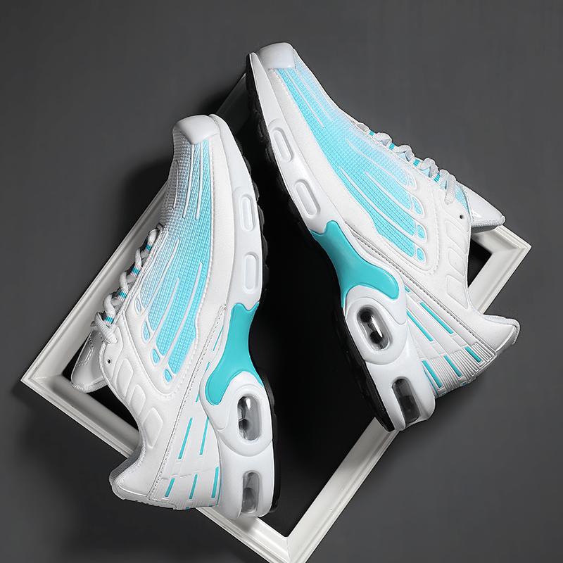 36-46 Men's Air Cushion Max Sports Shoes One Fly-woven Mesh Breathable Outdoor Women's Sneakers