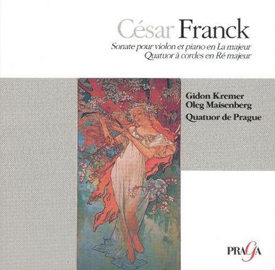 CD CÉSAR FRANCK, GIDON KREMER, OLEG MA - Sonate Pour Violon Et Piano En La M PR50024 Praga 2004 Japon Classique Occasion