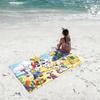 Cartoon D-Diddl Rat Towel Towels For Beaches Yoga Studios Gyms Hot Springs Swimming Pools And Picnics