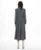 Bikwaieos Maxi Tie Neck Dress_Black White