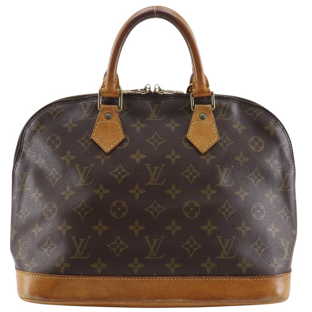 

LOUIS VUITTON Alma Handbag M51130 Brown Monogram canvas Women Used