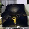 Horror Game Little Nightmares Printed Blanket Picnic Blankets Warm Blanket Soft Comfortable Blanket Home Travel Birthday Gift