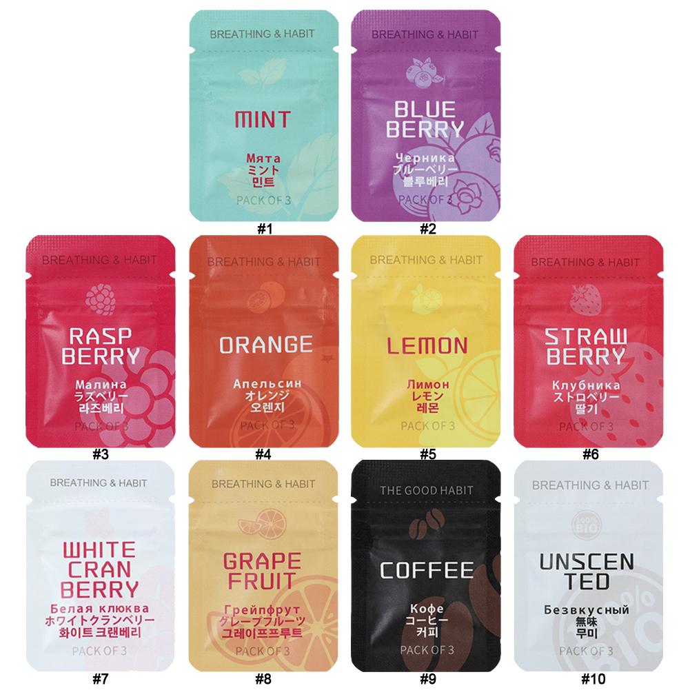 Decompression Cotton Filter Multi-Purpose Fruit Flavors Filter Breathing Resistance Filter Relieve Anxiety Accessories