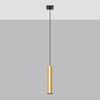 Lagos 1 Gold Gloss Hanging Lamp