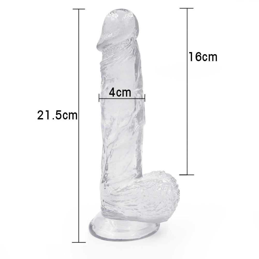 MoDi Godemichets transparents Sex Toys pour femmes Big Dick Pénis adulte Gode réaliste