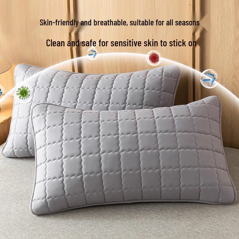 MUJI Quilted Anti-Oil Pillowcase Set
