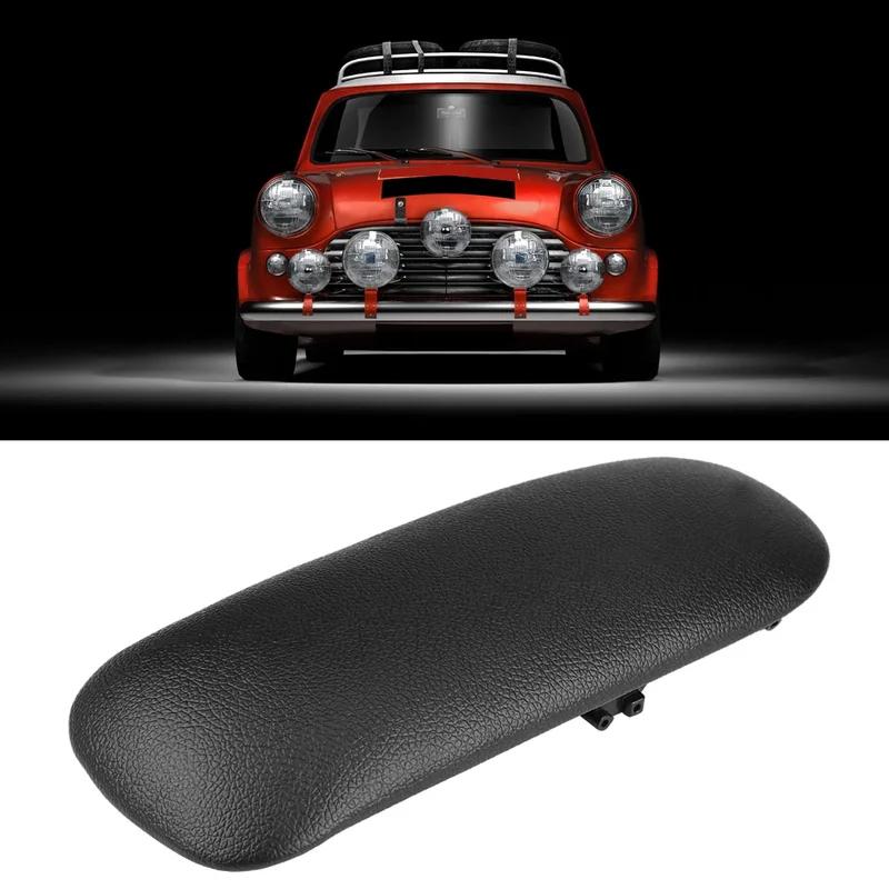 New Fashion Armrest Cover Armrest Lid Artificial Leather Center Console Armrest Lid Cover Pad for  Mini  Center Console Cover