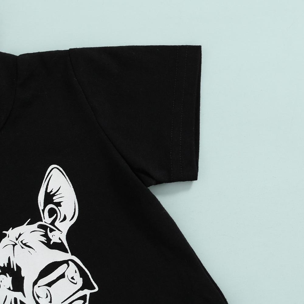 Verão Bebê Meninas Desenho Animado Vaca Estampada Camiseta + Shorts + Faixa de Cabelo 3PCS Roupas Roupas para 0-24 Meses