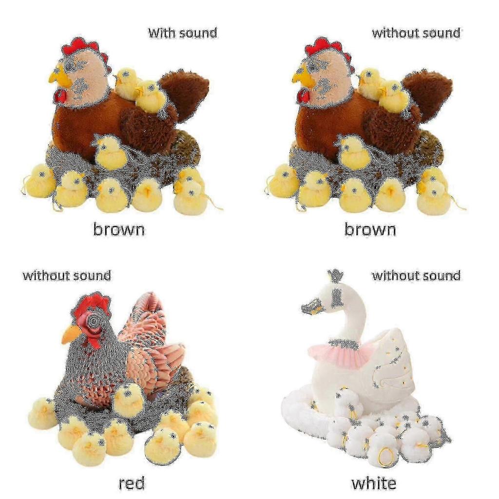 Christmas Stocking Stuffer Plush Chicken Toy