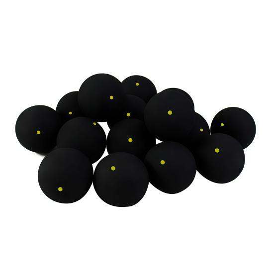39MM Single Dot Squash Ball Professional Reaction Speed Training Practice High Bounce Blue Red Yellow Dot Sports Ball